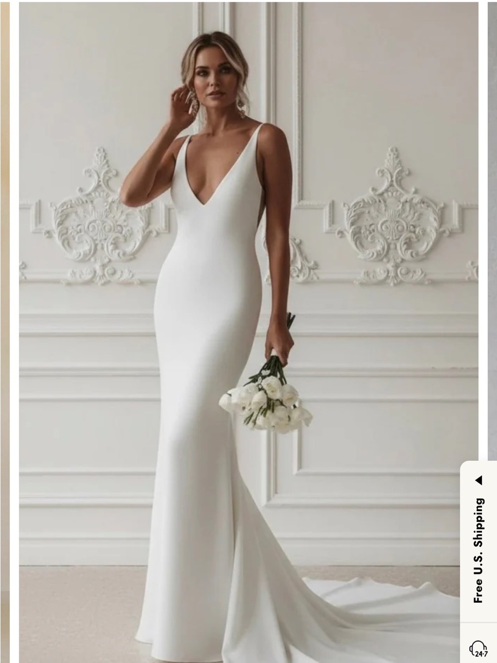 Kiss prom wedding dress